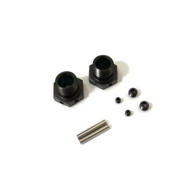 Ricambi Kyosho Trascinatori delle Ruote Inferno MP9-MP10 MP11Gun Metal (2) Stretti IFW625NB