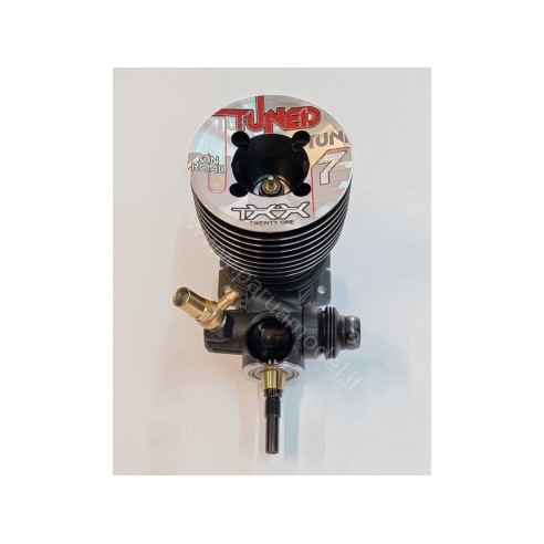 Motore Tuned TUNED ENGINE ON ROAD 7 Porte 3.5cc 1/8 Cuscinetto Ceramico Albero DLC