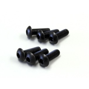 Kyosho VITI TP A TESTA TONDA M2X5 (10) PER SUPPORTO B.A.R. MP9