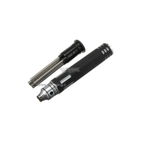 VRX Kit Cacciavite con set punte intercambiabili 4 pezzi