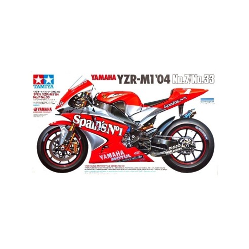 Tamiya YAMAHA YZR-M1 SPAIN’S 2004 Scala 1:12 14100