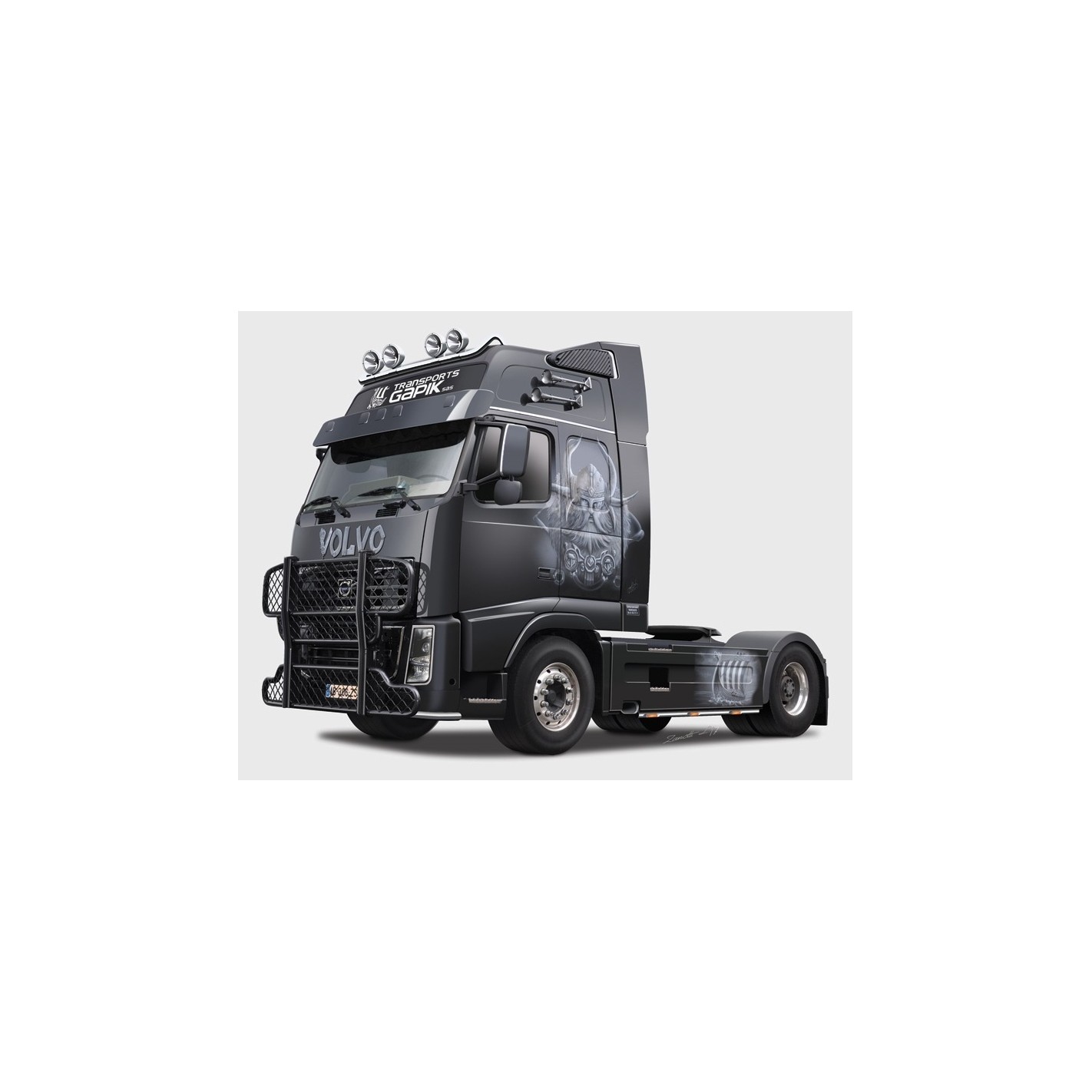 Italeri 3931 Volvo FH16 XXL Viking 1:24 skala | Köp på Tradera