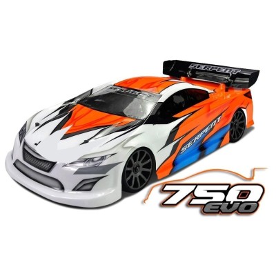 Serpent Natrix 750 EVO 4wd 1/10 GP SER804012 incluso Carrozzeria pretagliata non verniciata
