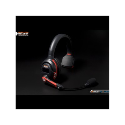 Smartcom Headset Kit cuffie per meccanico / pilota Rifinitura in rosso