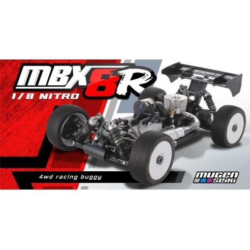 Mugen Seiki MBX8R 1/8 Off-Road RC Competition Nitro Buggy Kit E2027