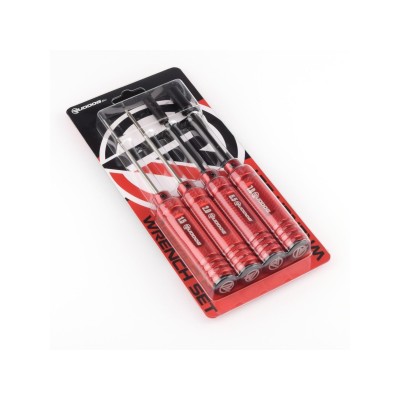 RUDDOG Set di chiavi a brugola e giradadi metriche (1,5 | 2,0 | 5,5 | 7,0 mm)