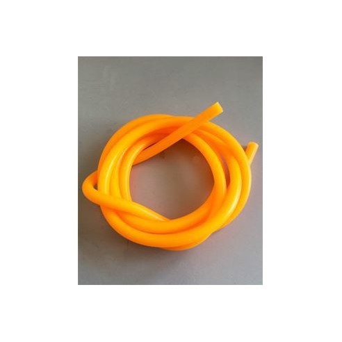 Tubo silicone miscela Orange Fluo 2,5 x 5,5 ( 1m )