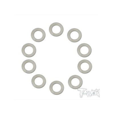 T-WORK'S Rasamenti in Acciaio 7x12x1.0mm 10pz