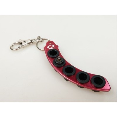 Porta Candele in alluminio adatto a tutte le candele Rosso