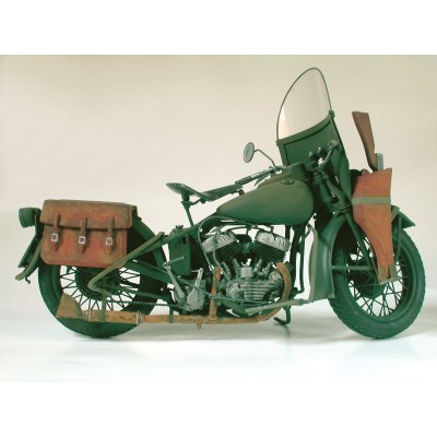 Italeri 7401 WLA 750 U.S. Motorcycle Scala 1 : 9(Kit di Montaggio plastica )