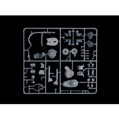Italeri 7401 WLA 750 U.S. Motorcycle Scala 1 : 9(Kit di Montaggio plastica )