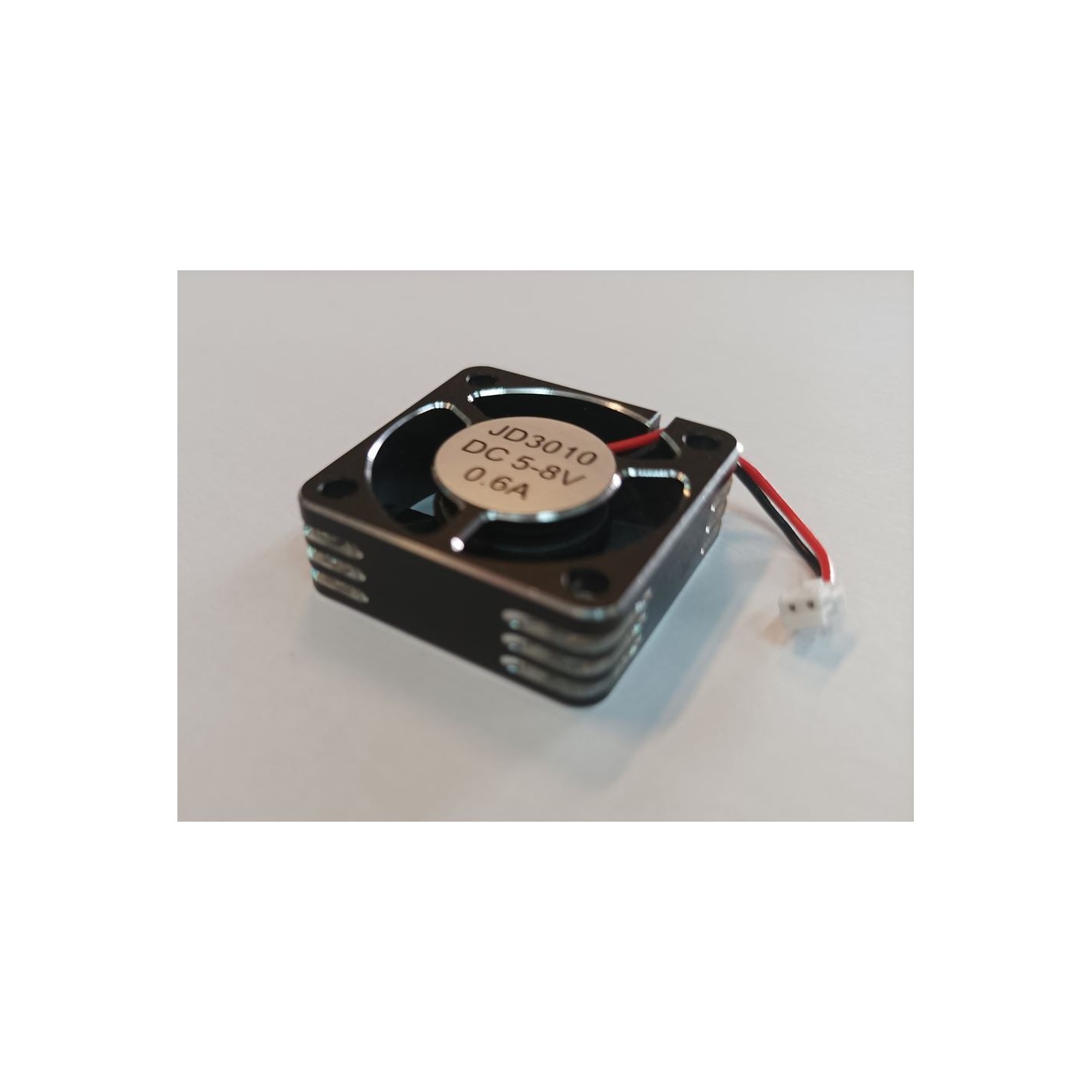 Syrisora Ventola Di Raffreddamento 30x30mm In Lega Alluminio Per Motori RC 1/10 1/12 1/8, 5-12V, Con Griglia E Viti