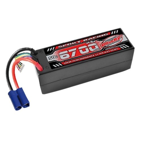 Batteria Lipo 4s Team Corally PowerRacing 50C 6700MAH 14,8V EC5 HC