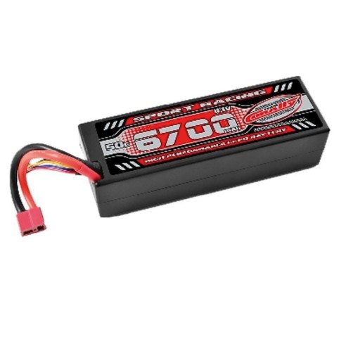 Batteria Team Corally 3S POWERRACING 50C 6700MA 11,1V TPLUG HC