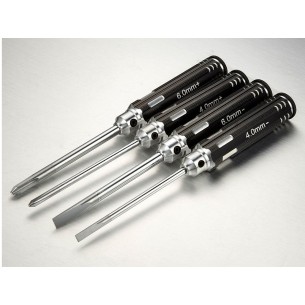 Set di cacciaviti a punta piatta e PH TFL 4 mm / 6 mm (2+2)