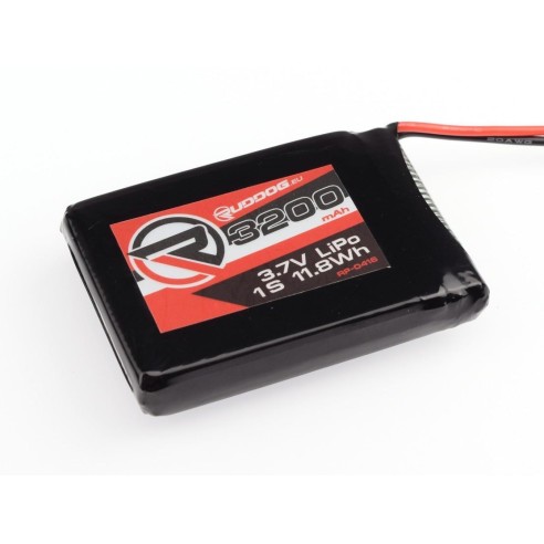 RUDDOG 3200mAh 3.7V  Pacco batteria trasmettitore LiPo Per MT-44 --MT-5