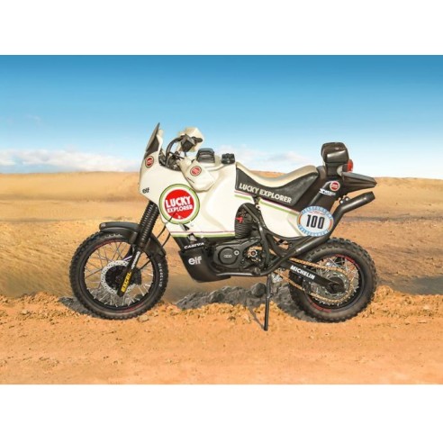 Italeri Cagiva Elefant 850 Paris-Dakar 1987 In kit montaggio ITA4643