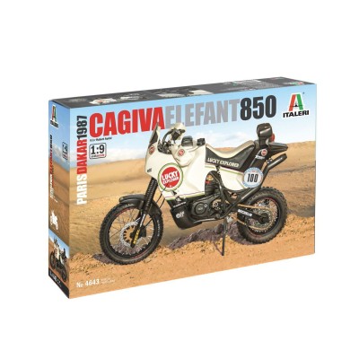 Italeri Cagiva Elefant 850 Paris-Dakar 1987 In kit montaggio ITA4643