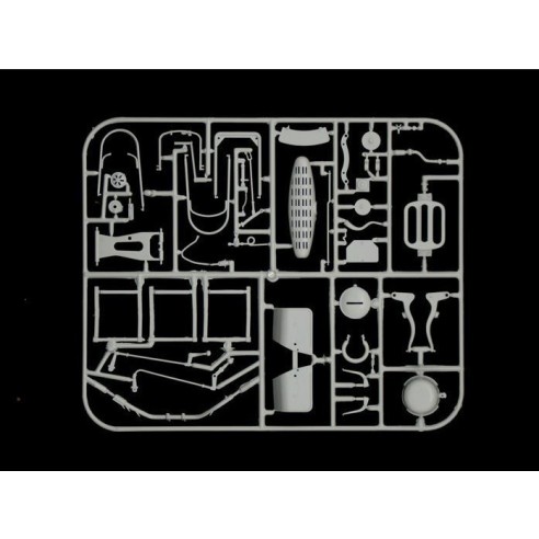 Italeri German Military Motorcycle with side car (Kit di Montaggio)-7403 - Scala 1 : 9