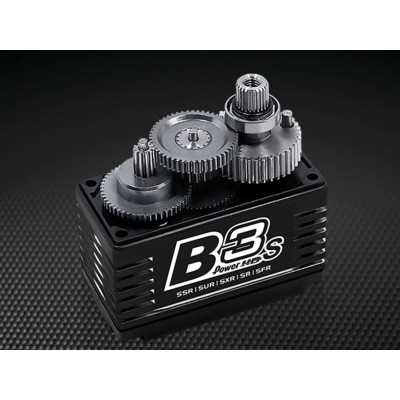 Power HD-Servocomando B3S senza spazzole con ingranaggi in titanio e acciaio