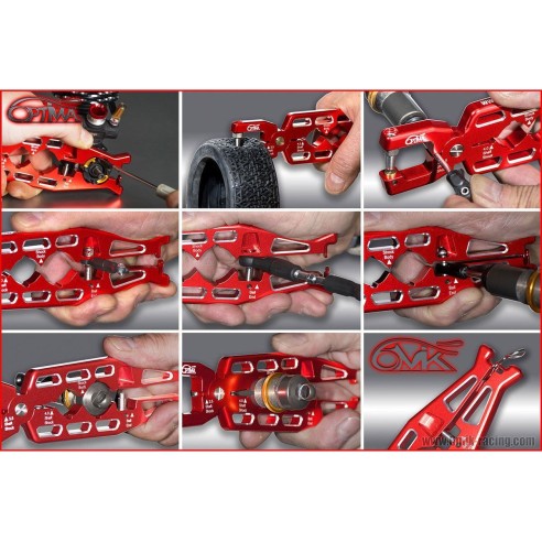 Optima  6MIK- Pinza in Ergal Multiuso