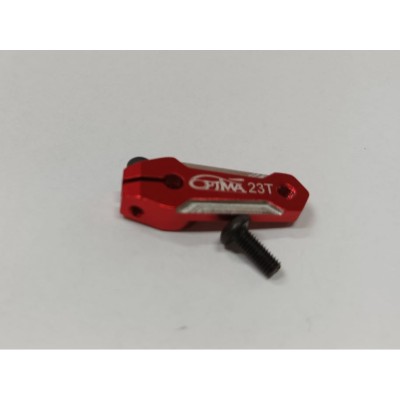 Optima  Squadretta servo alluminio 23T Rossa