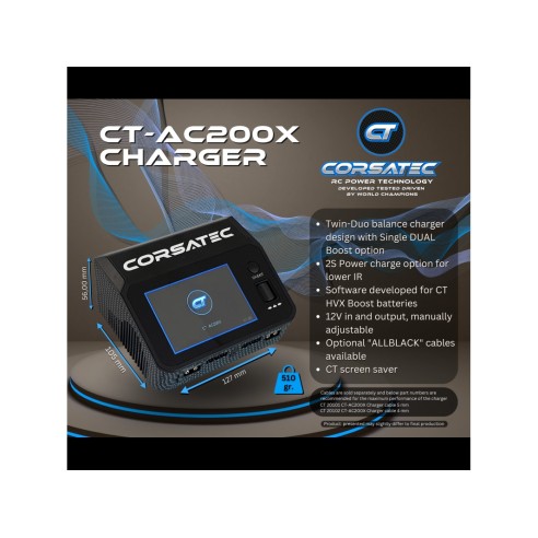 Corsatec Dual Pro charger AC/DC - CORSATEC - CT20001