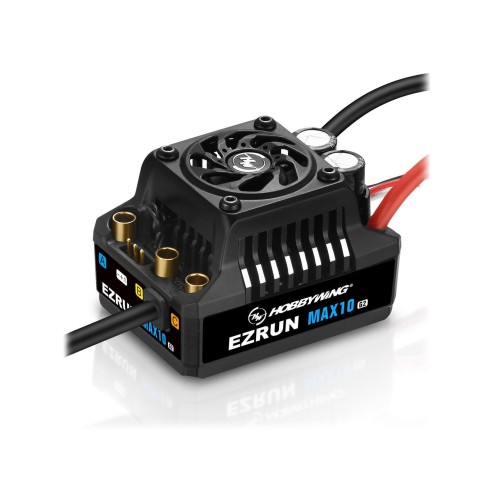 Hobbywing Ezrun MAX10 G2 ESC 140 Amp, 2-4s LiPo, BEC 5A 30102603