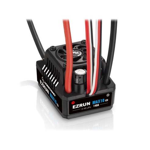 Hobbywing Ezrun MAX10 G2 ESC 140 Amp, 2-4s LiPo, BEC 5A 30102603