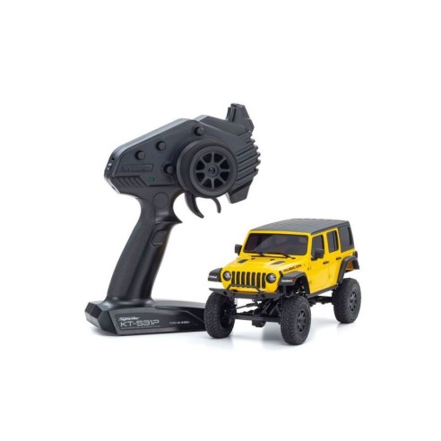 Kyosho Mini-Z 4X4 MX-01 Jeep Wrangler Rubicon Bright Gialla (KT531P)