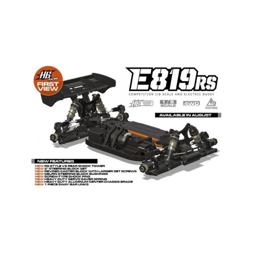HOT BOBIES  Automodello E819-RS 1/8 Buggy Elettico In Kit HB204645