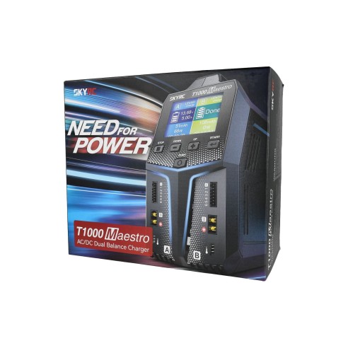 SkyRC T1000 LiPo 1-6s 20A 450W AC Charger 100182-01