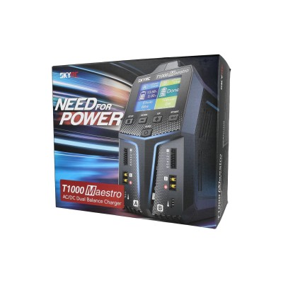 SkyRC T1000 LiPo 1-6s 20A 450W AC Charger 100182-01