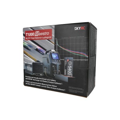 SkyRC T1000 LiPo 1-6s 20A 450W AC Charger 100182-01