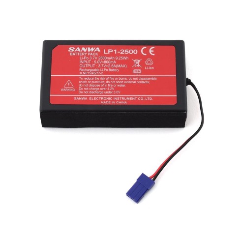 Sanwa LiPo Tx battery per SANWA M17 (LP1-2500) LiPo 3,7V 107A10981A