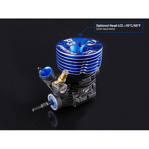 Motore PICCO P3TX CERAMICO 3.5 cc OFF ROAD 1 8 Nuova Versione 2023 Incluso Marmitta con Collettore EFRA 2166