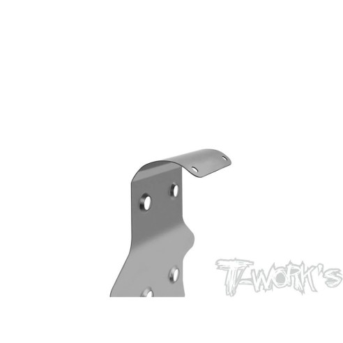 T-WORK'S-SKID PLATE ANTERIORE ACCIAO  MBX8 -MBX8R (Pezzi 2 ) TW-TO235