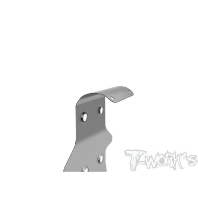 T-WORK'S-SKID PLATE ANTERIORE ACCIAO  MBX8 -MBX8R (Pezzi 2 ) TW-TO235