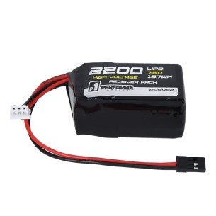 Performa Batteria LiPo2200mah 7.6v per RX Riceventi