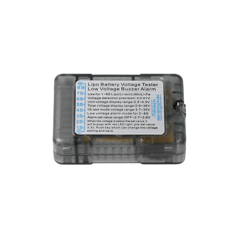 Test di tensione Lipo GTPower con allarme cicalino