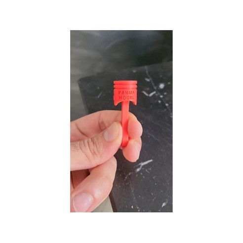 PARUAMODEL  Pistone a Portachiavi snodabile in pvc