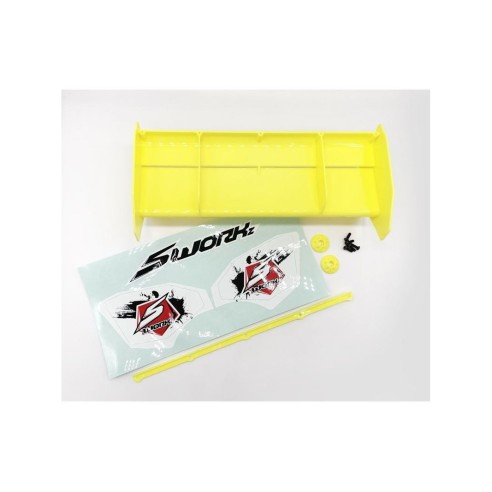 Ricambi SWORKz 1 8 Off Road Formula 2.0 Race Wing Flour. Yellow (Y)