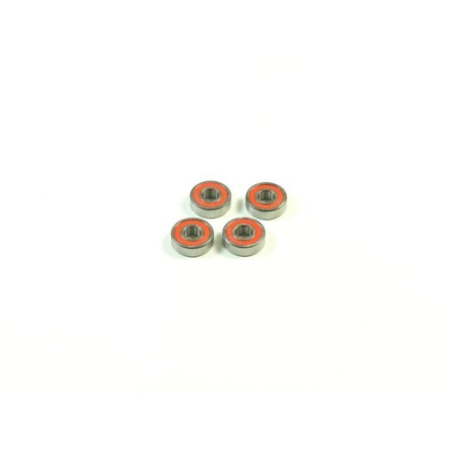 Ricambi S-Workz ball bearing 5x13x4mm red rubber case (4)