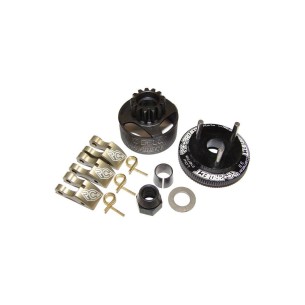 Set frizione completa a 3 ceppi RC Project - (Alluminio - Peso leggero) Volano 33