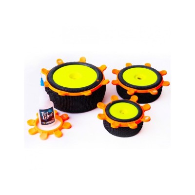 Elastici per Incollaggio Gomme Arancioni