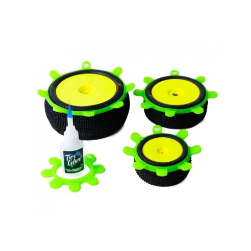 Elastici per Incollaggio Gomme Verdi