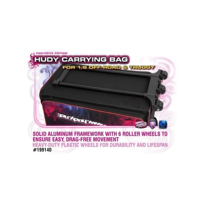 Hudy Borsa da trasporto 1 8 fuoristrada e truggy Edizione esclusiva con ruote