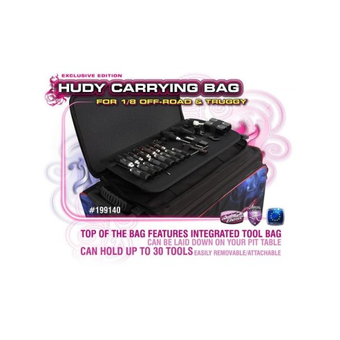 Hudy Borsa da trasporto 1 8 fuoristrada e truggy Edizione esclusiva con ruote