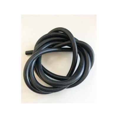 BlissRC - Tubo Miscela in Silicone per marmitta Nero (1 Mt)