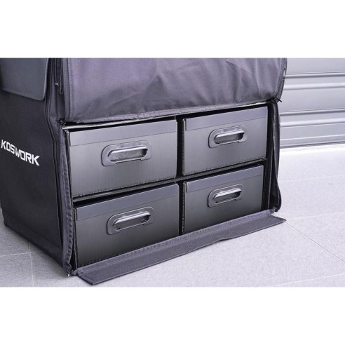 Koswork 1 8 & 1 10 Pit Bag V2 (Top Open design, w KOS32120-510BK Lid)